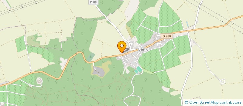 localisation de l'entreprise MADAME ANNIE VIALARD  BERRU