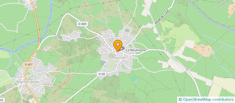 localisation de l'entreprise MADAME ANNIE VIDOTTO à MOUSSAN