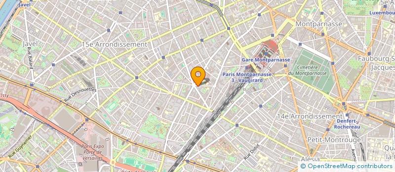 localisation de l'entreprise MADAME ANNIE VIENNOT  PARIS