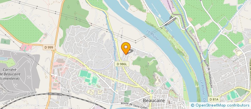 localisation de l'entreprise MADAME ANNIE VIGNAUD  BEAUCAIRE