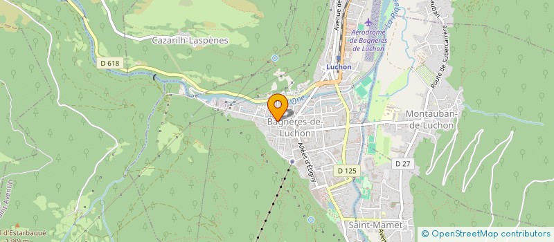 localisation de l'entreprise MADAME ANNIE VIGO à BAGNERES-DE-LUCHON