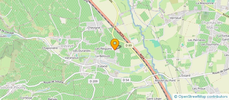 localisation de l'entreprise MADAME ANNIE VOISIN  DAVAYE