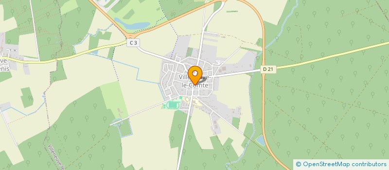 localisation de l'entreprise MADAME ANNIE VOLNY-LURAGHI à VILLENEUVE-LE-COMTE