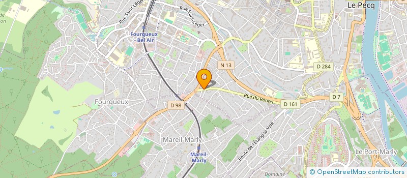 localisation de l'entreprise MADAME ANNIE WALORSKI à SAINT-GERMAIN-EN-LAYE