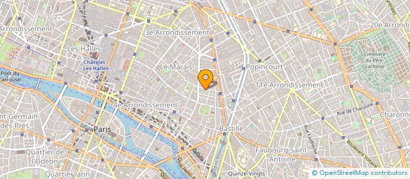 localisation de l'entreprise MADAME ANNIE ZBOROWSKI  PARIS