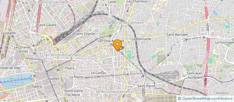localisation de l'entreprise MADAME ANNIE ZERBINI à MARSEILLE