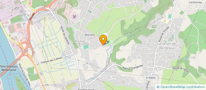 localisation de l'entreprise MADAME ANNIIE ROY  BOULIAC