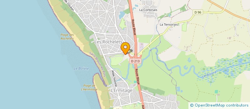 localisation de l'entreprise MADAME ANNIK BACHELIER à SAINT-BREVIN-LES-PINS