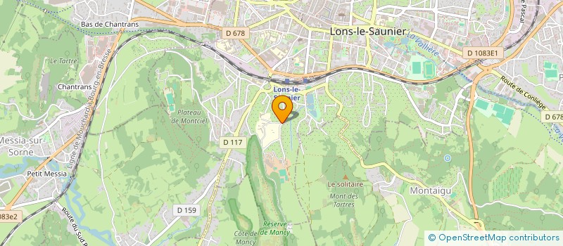 localisation de l'entreprise MADAME ANNIK BUDAI à LONS-LE-SAUNIER