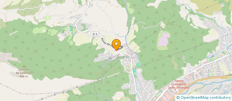 localisation de l'entreprise MADAME ANNIK QUIROGA  CHAMPTERCIER