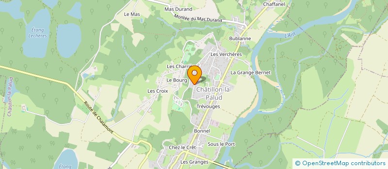 localisation de l'entreprise MADAME ANNIK RICHART à CHATILLON-LA-PALUD