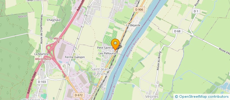 localisation de l'entreprise MADAME ANNIKA FAURE  MACON