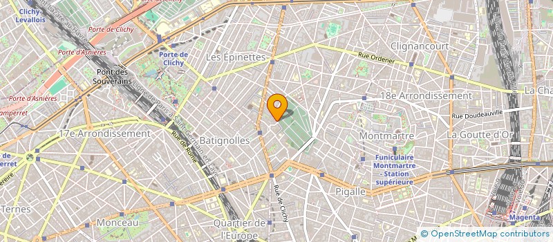 localisation de l'entreprise MADAME ANNIKA ILONA LUCIEN  PARIS