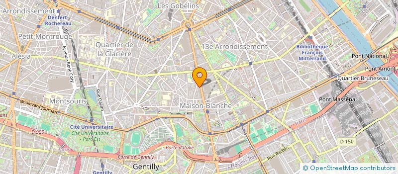 localisation de l'entreprise MADAME ANNIQUE LEMAIRE  PARIS