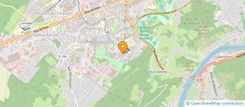 localisation de l'entreprise MADAME ANNISSA FEKKAR à BESANCON