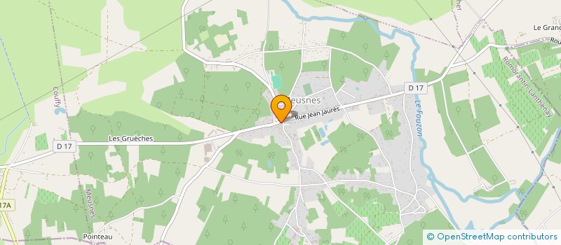 localisation de l'entreprise MADAME ANNITA DUMAS DELAGE  MEUSNES