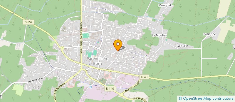 localisation de l'entreprise MADAME ANNITA JEAN  NAY