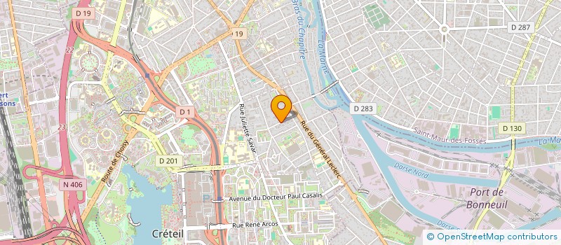 localisation de l'entreprise MADAME ANNITA LISAN  CRETEIL