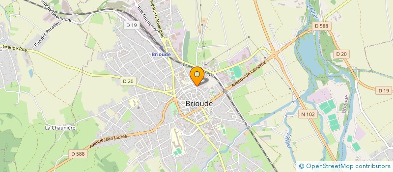 localisation de l'entreprise MADAME ANNITA ORTIZ  BRIOUDE