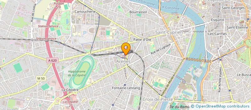 localisation de l'entreprise MADAME ANNIWA RICHMOND  TOULOUSE