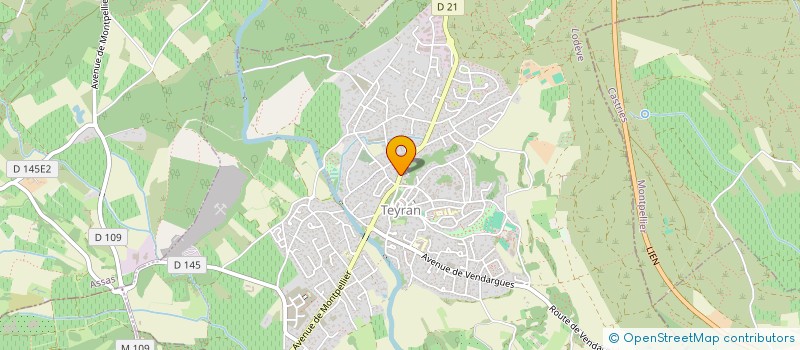 localisation de l'entreprise MADAME ANNNE VILLEROUX  TEYRAN