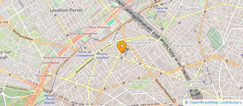 localisation de l'entreprise MADAME ANNONCIADE DE GARNIER DES GARETS  PARIS