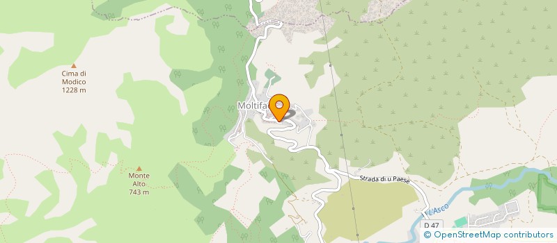 localisation de l'entreprise MADAME ANNONCIADE GRISONI à MOLTIFAO