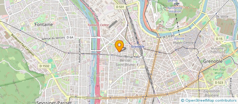 localisation de l'entreprise MADAME ANNONCIATE GRASSO à GRENOBLE