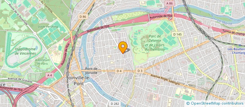 localisation de l'entreprise MADAME ANNY AGUIAR à CHAMPIGNY-SUR-MARNE