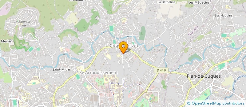 localisation de l'entreprise MADAME ANNY BERIDOT à MARSEILLE