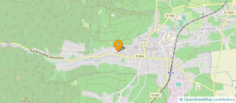 localisation de l'entreprise MADAME ANNY BRUDERER  BARR