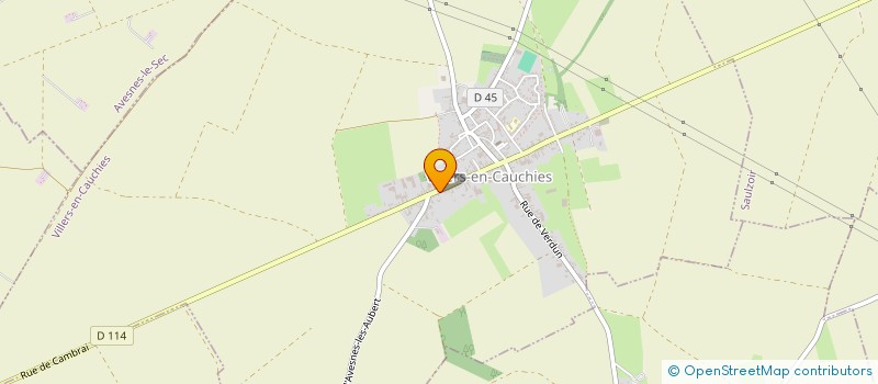 localisation de l'entreprise MADAME ANNY CAPON à VILLERS-EN-CAUCHIES