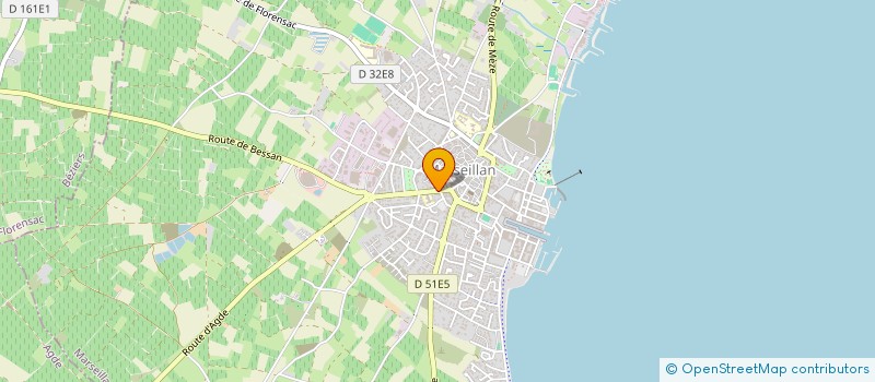 localisation de l'entreprise MADAME ANNY CATASSUS à MARSEILLAN
