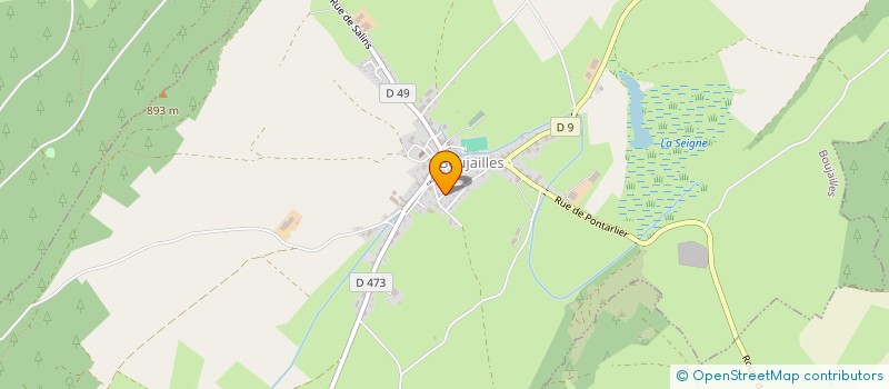 localisation de l'entreprise MADAME ANNY CHAPUIS  FRASNE