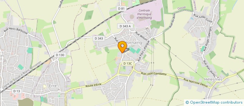 localisation de l'entreprise MADAME ANNY FARSY  HORNAING