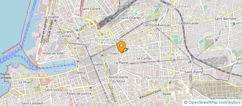 localisation de l'entreprise MADAME ANNY FRANCE BONINI à MARSEILLE