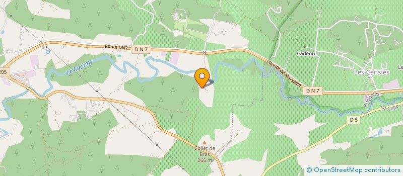 localisation de l'entreprise MADAME ANNY GALLO  VIAS