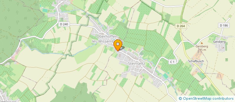 localisation de l'entreprise MADAME ANNY HAAS  STEINSELTZ