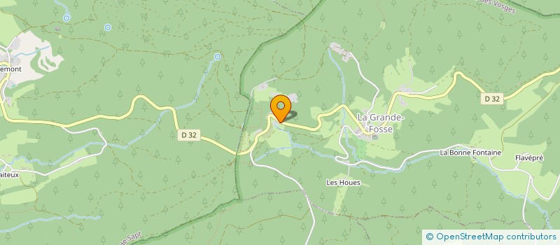 localisation de l'entreprise MADAME ANNY JUNOD  GRANDE-FOSSE (LA)