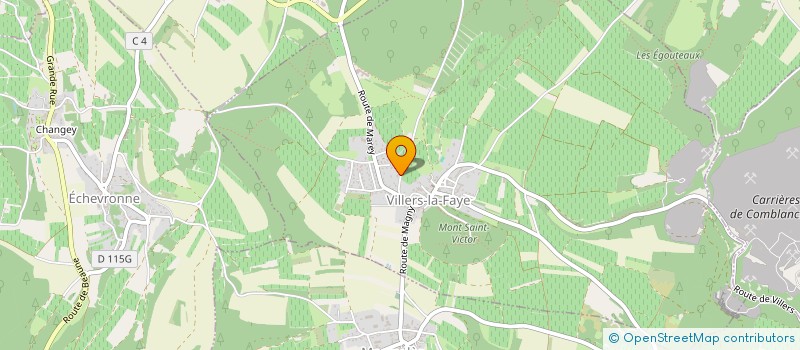 localisation de l'entreprise MADAME ANNY KETTERER  VILLERS-LA-FAYE