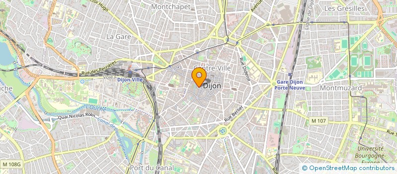 localisation de l'entreprise MADAME ANNY KOHN à DIJON
