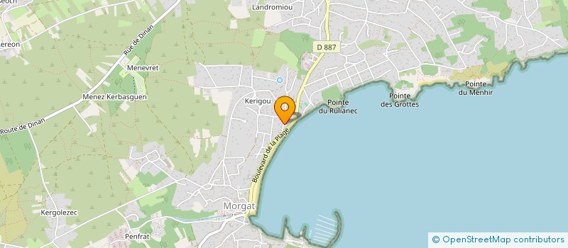 localisation de l'entreprise MADAME ANNY LE BORGNE  CROZON