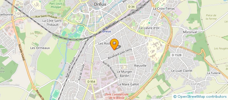 localisation de l'entreprise MADAME ANNY MANDERY à DREUX