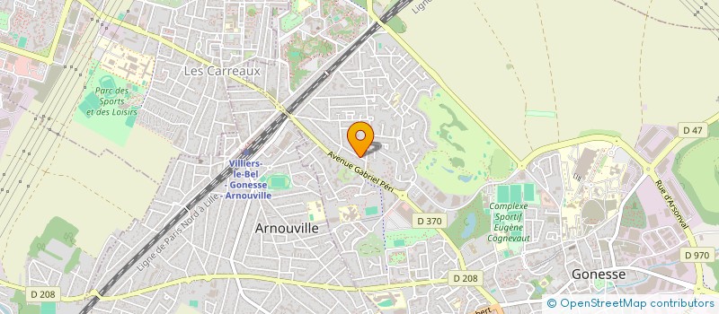 localisation de l'entreprise MADAME ANNY OHANESSIAN à GONESSE