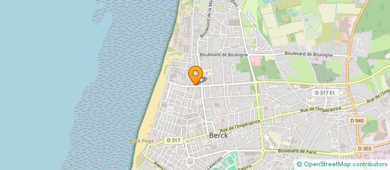 localisation de l'entreprise MADAME ANNY-PAULE DUPUIS à BERCK