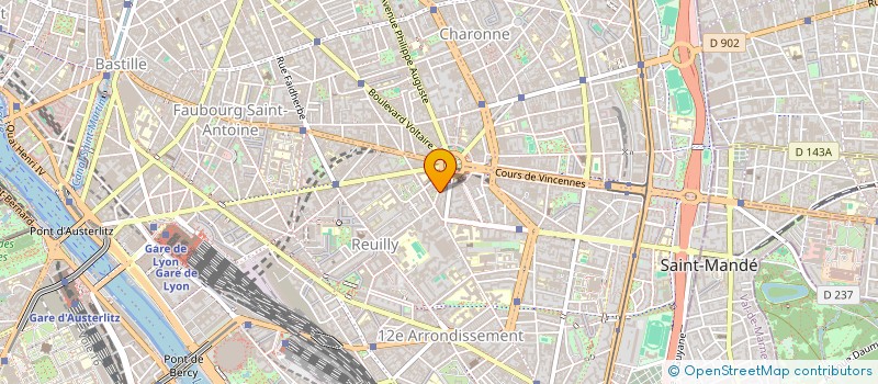 localisation de l'entreprise MADAME ANNY PIVAUDRAN à PARIS