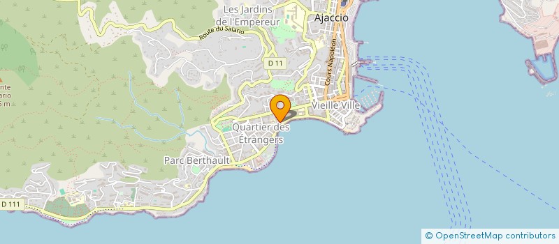 localisation de l'entreprise MADAME ANNY TADDEI à AJACCIO