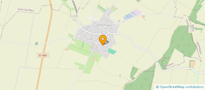 localisation de l'entreprise MADAME ANNY THEOBALD  SAINT-SAUFLIEU