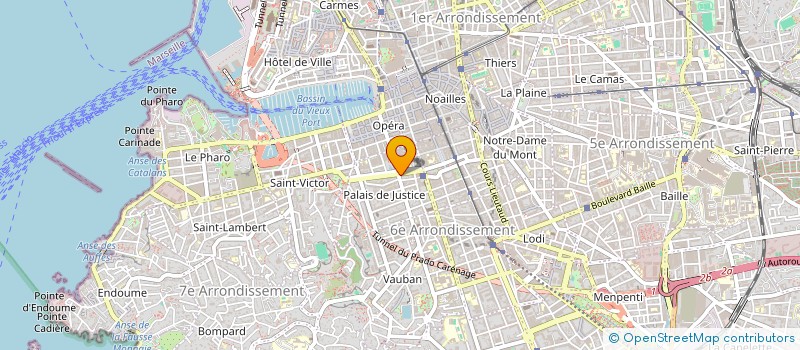 localisation de l'entreprise MADAME ANOUCH KAMBOURIAN  MARSEILLE