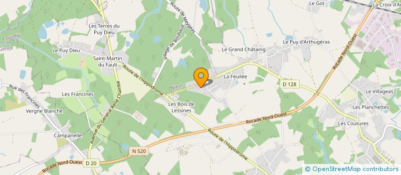 localisation de l'entreprise MADAME ANOUCH ZAKARYAN à COUZEIX
